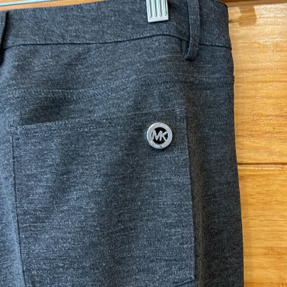 MK stretch dress pants / ankle crop / tapered leg - Picture 4 of 5